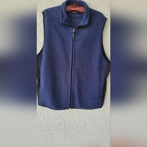Charles River Apparel Navy Vest  L
